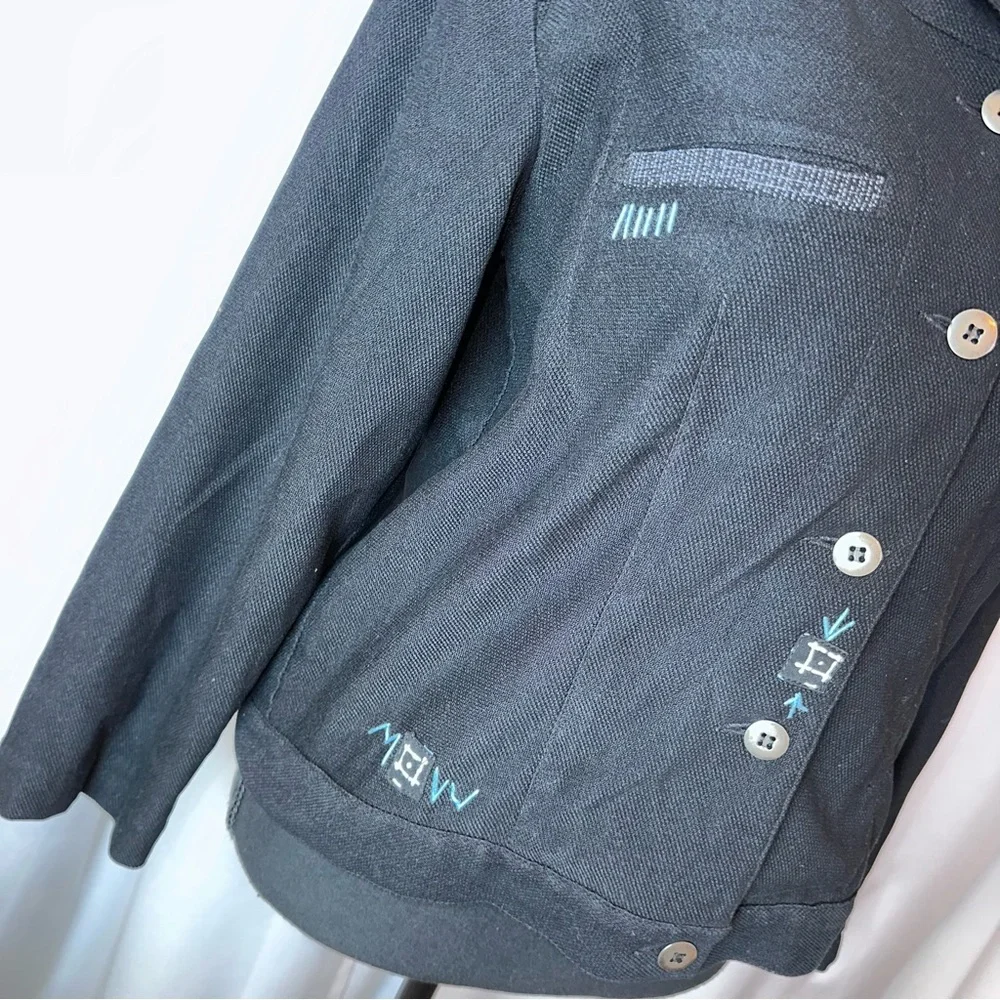 Bets By Canvasbacks Vintage Retro Made In USA Art To Wear Jacket‎ XS Lightweight